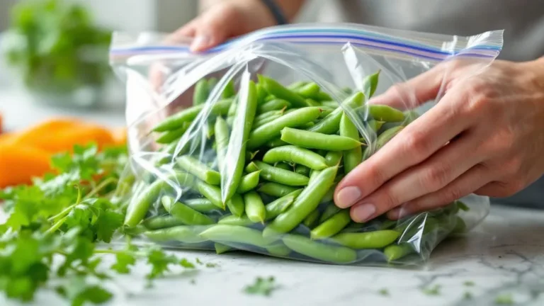 Perché congelare i fagiolini freschi è il segreto per conservarli meglio