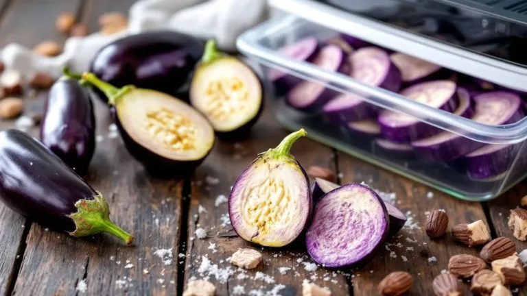 Perché congelare le melanzane cambia completamente il loro sapore