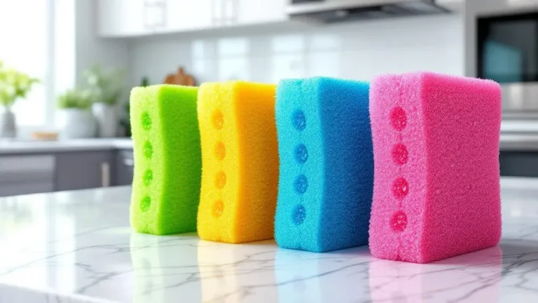 Perché i colori delle spugne per piatti sono importanti ma pochi lo sanno