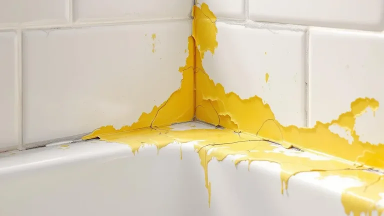 Perché il silicone vecchio non si stacca mai completamente dal bagno