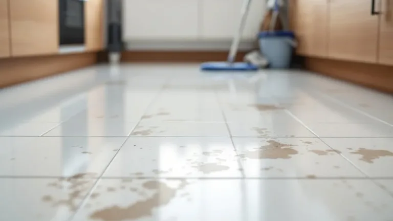 Perché le macchie sul pavimento non vanno via nonostante la pulizia