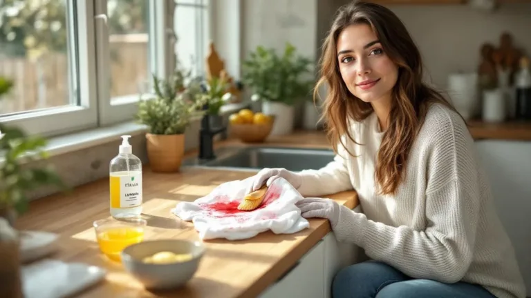 Una casalinga rivela come rimuovere le macchie di sangue già lavate